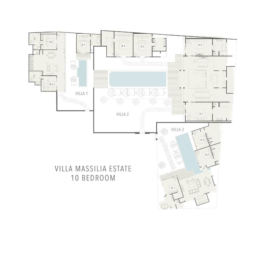 Villa Massilia Bali Семиняк Екстериор снимка